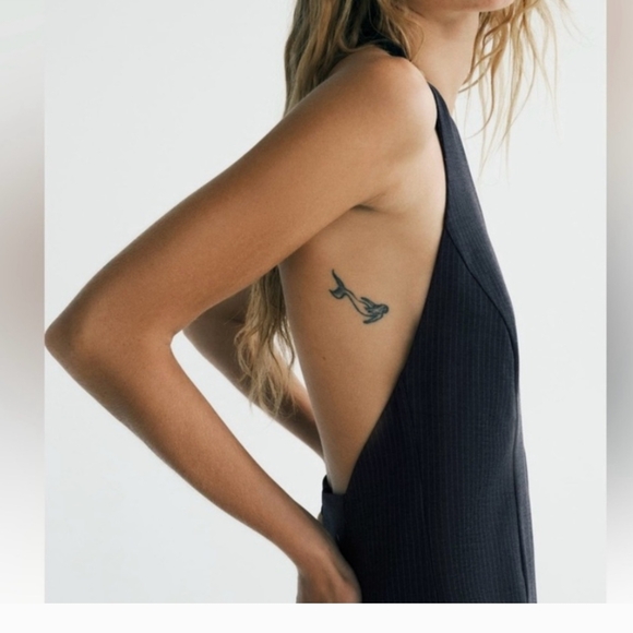 NWT ZARA 🖤Black Women's Jumpsuit - Picture 3 of 7